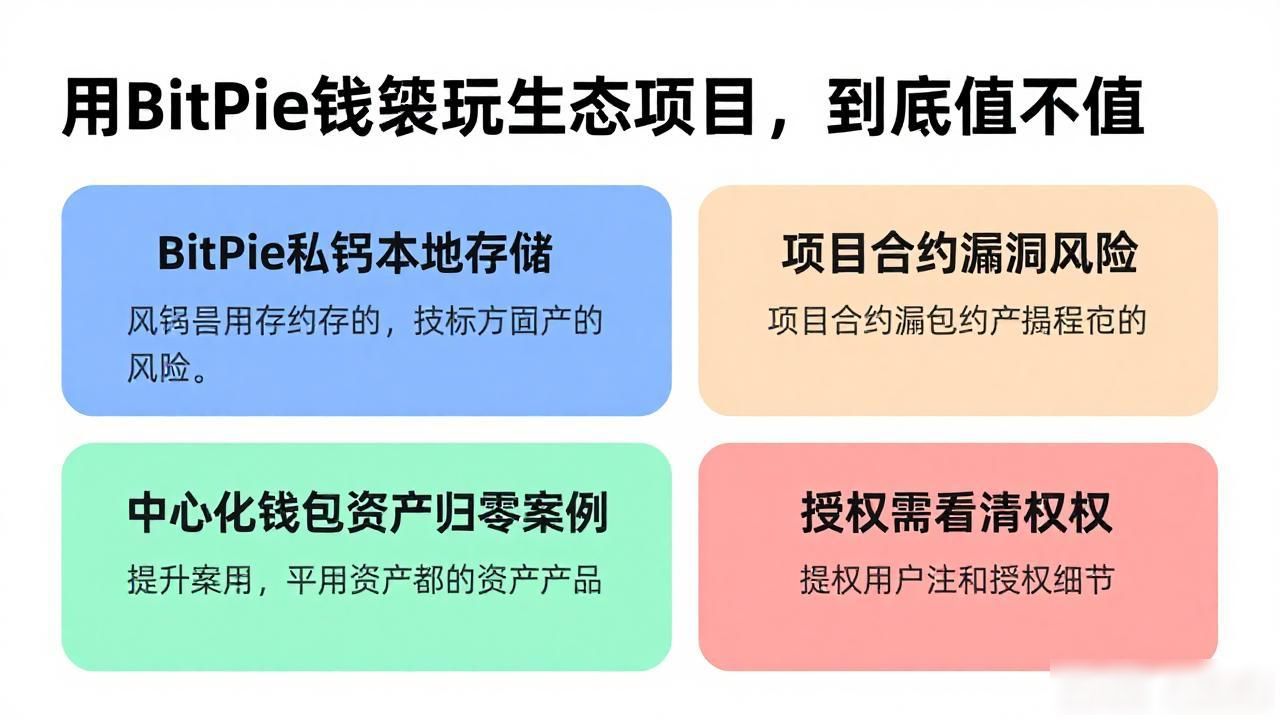 用 BitPie 钱包玩生态项目，到底值不值