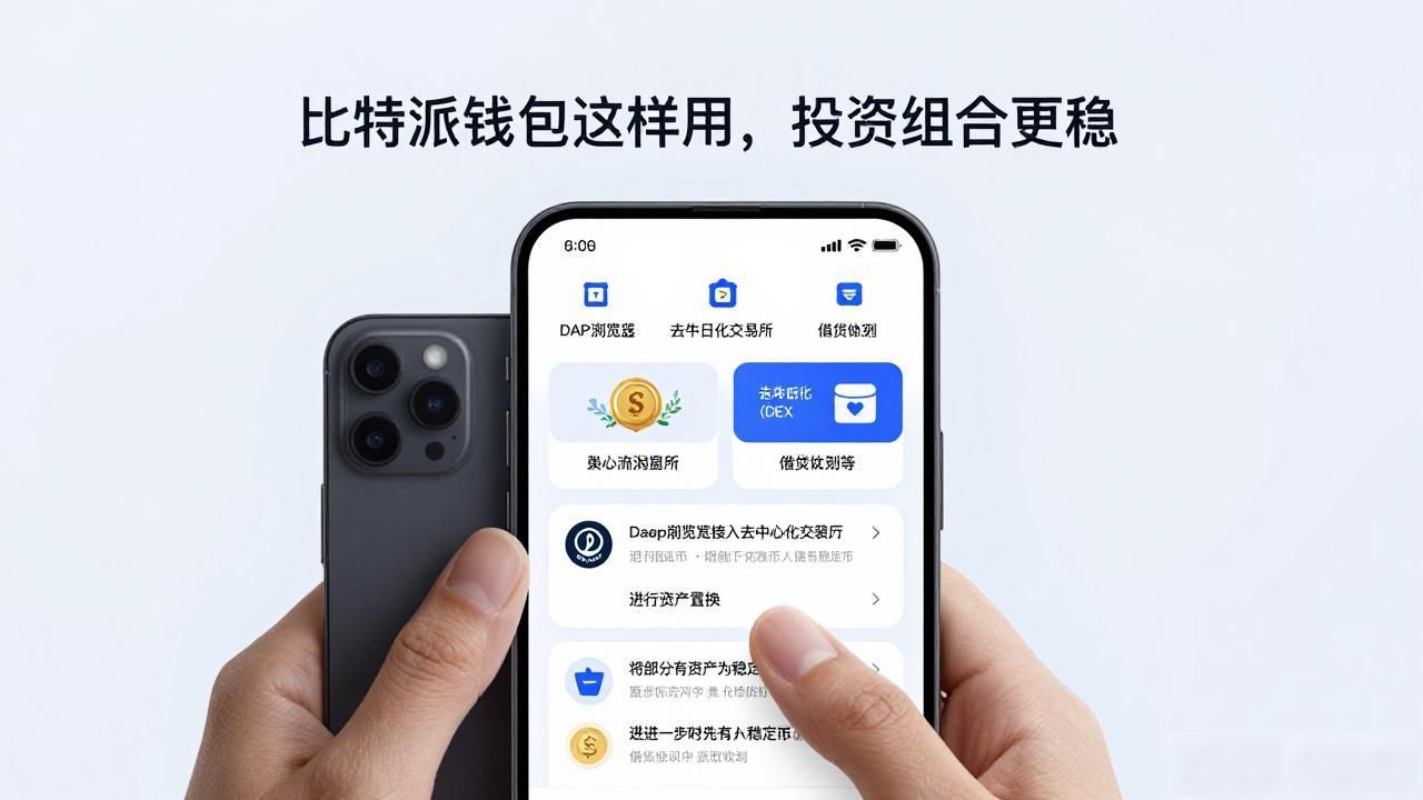 比特派钱包这样用，投资组合更稳