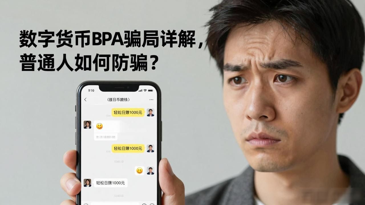 数字货币bpa骗局详解,普通人如何防骗?