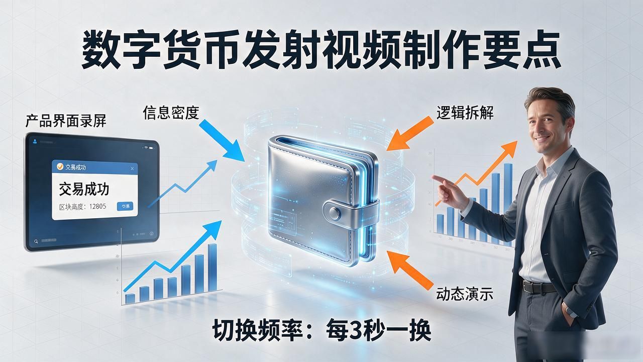 做一条数字货币发射视频，从脚本到剪辑这些实操细节千万别忽略