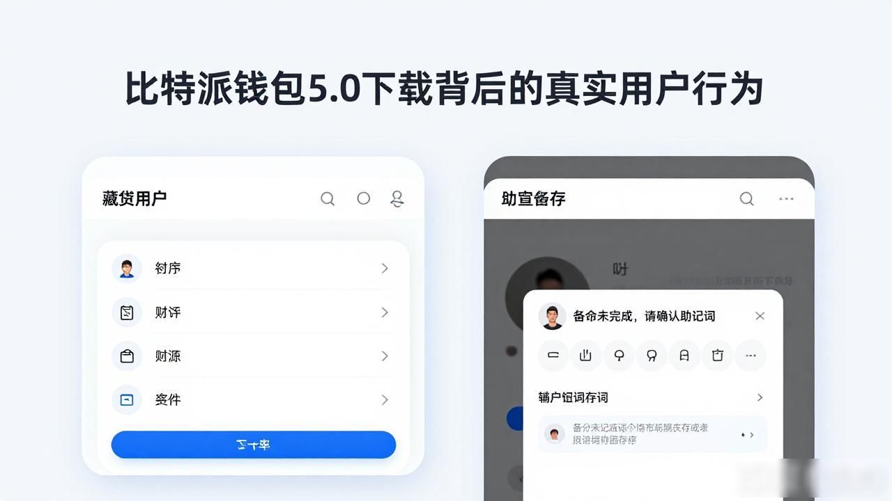 比特派钱包5.0下载背后的真实用户行为