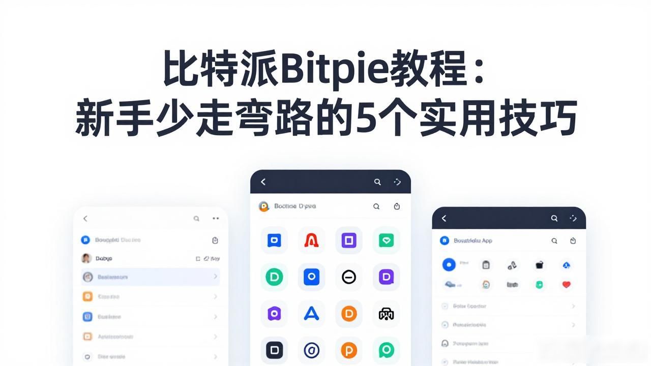 比特派Bitpie教程:新手少走弯路的5个实用技巧