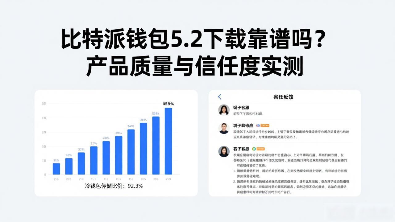 比特派钱包5.2下载靠谱吗?产品质量与信任度实测