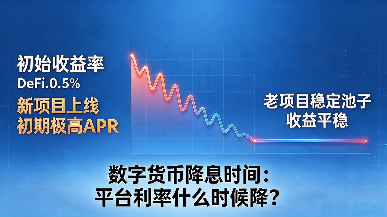 数字货币降息时间：平台利率什么时候降？
